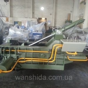 Пресс пакетировочный для металлолома Y83-125 Wanshida